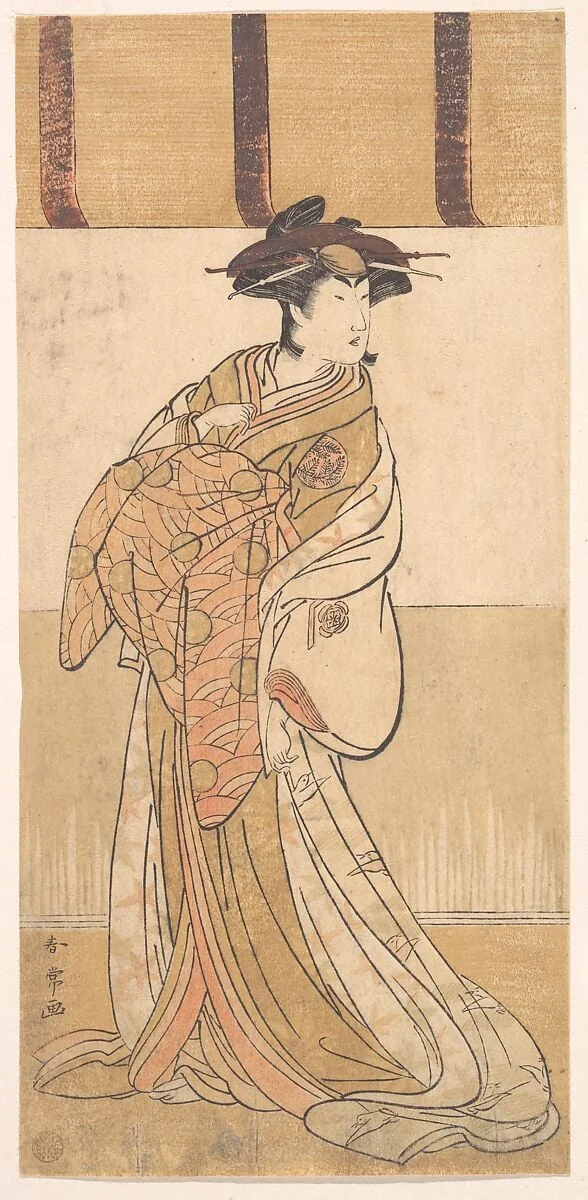 Untitled, by Katsukawa Shunjō, ink, 2