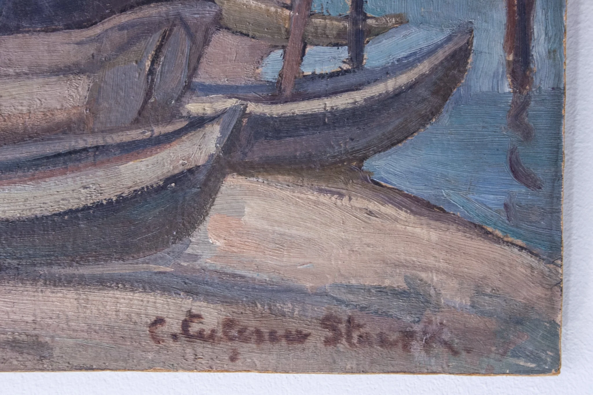 Peisaj dobrogean, by Cecilia Cuțescu-Storck, 1929
