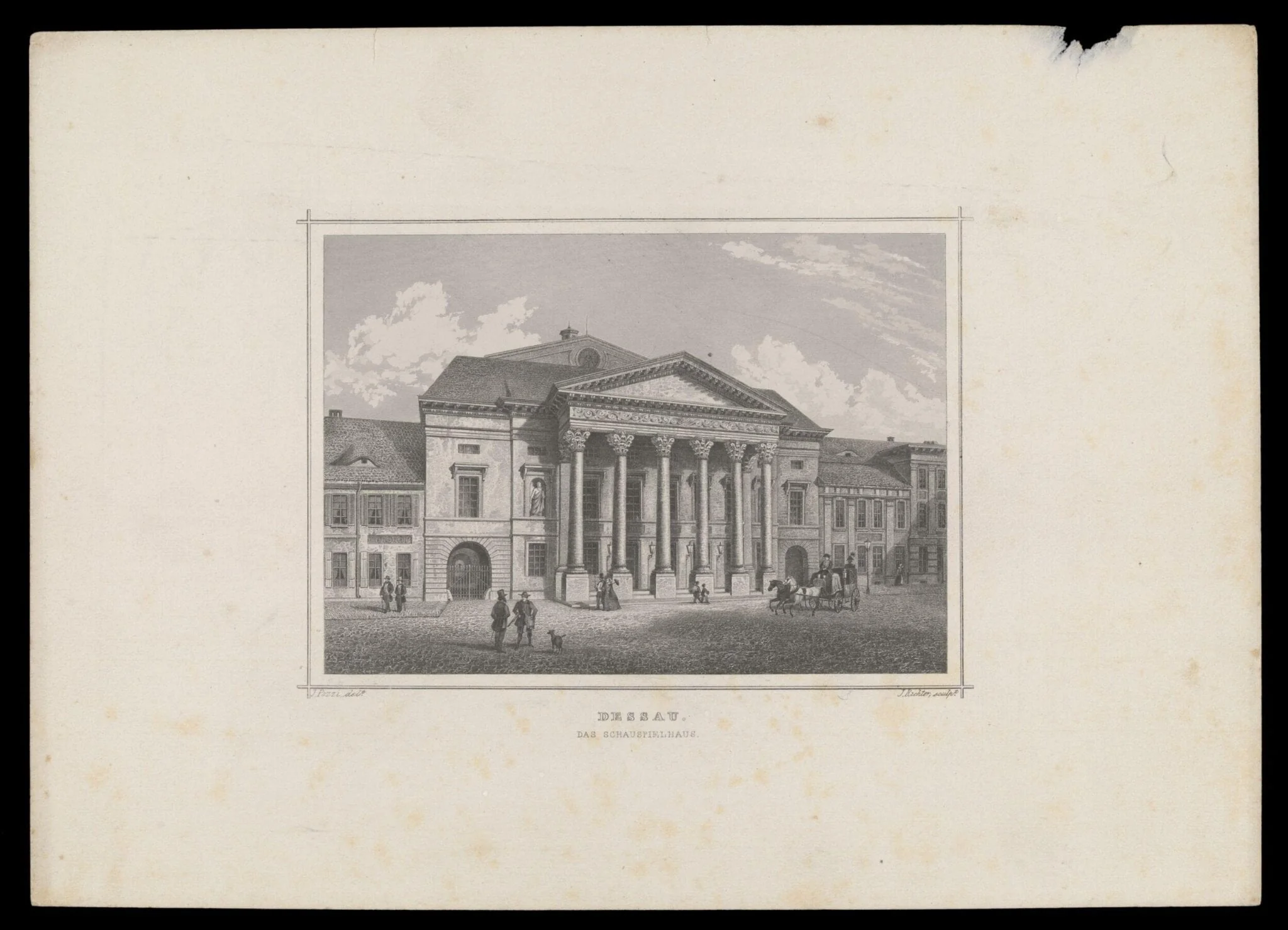 H Beard Print Collection, by J. Pozzi, 1750