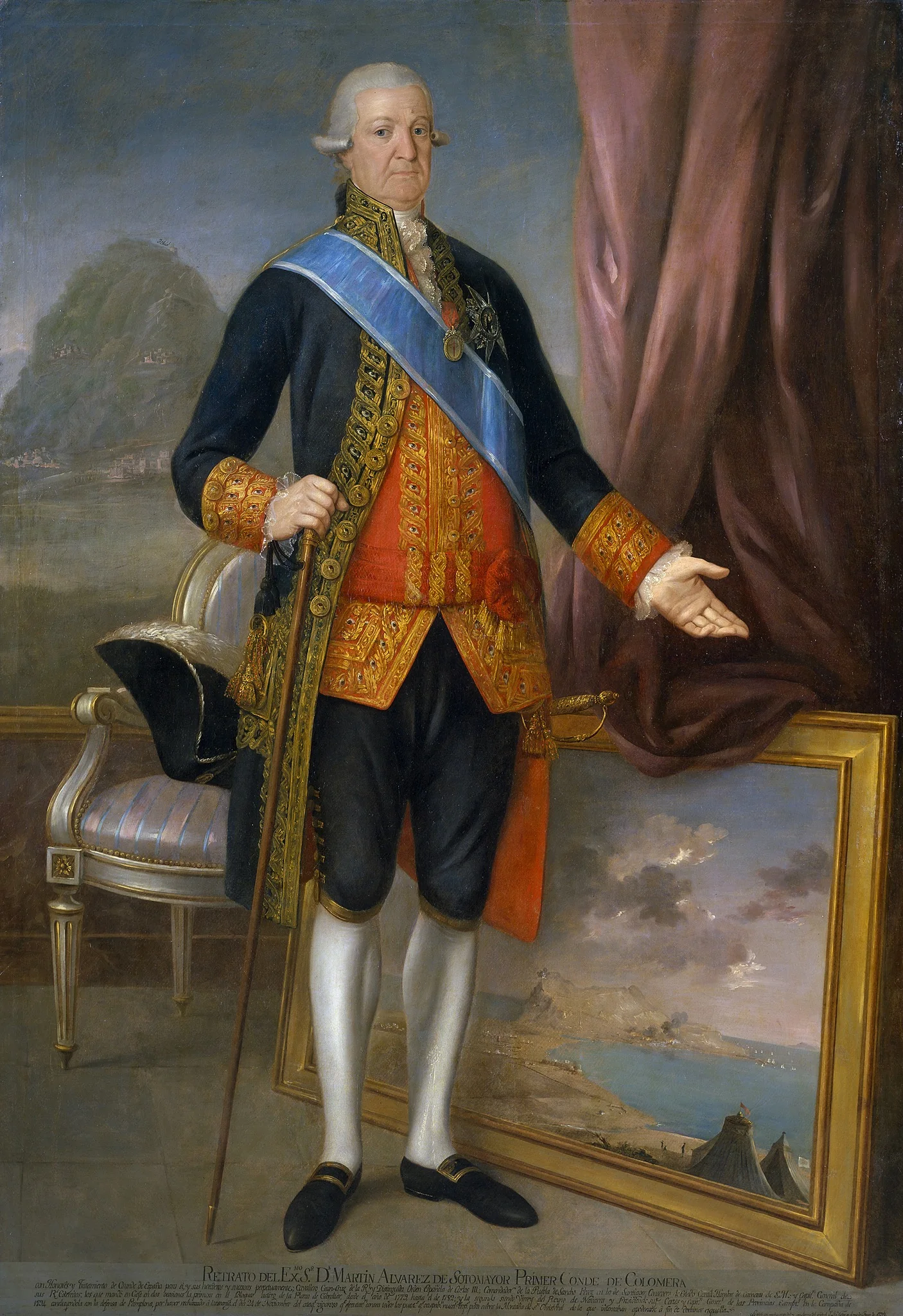 Martín Antonio Álvarez de Sotomayor y Soto-Flores, Count of Colomera