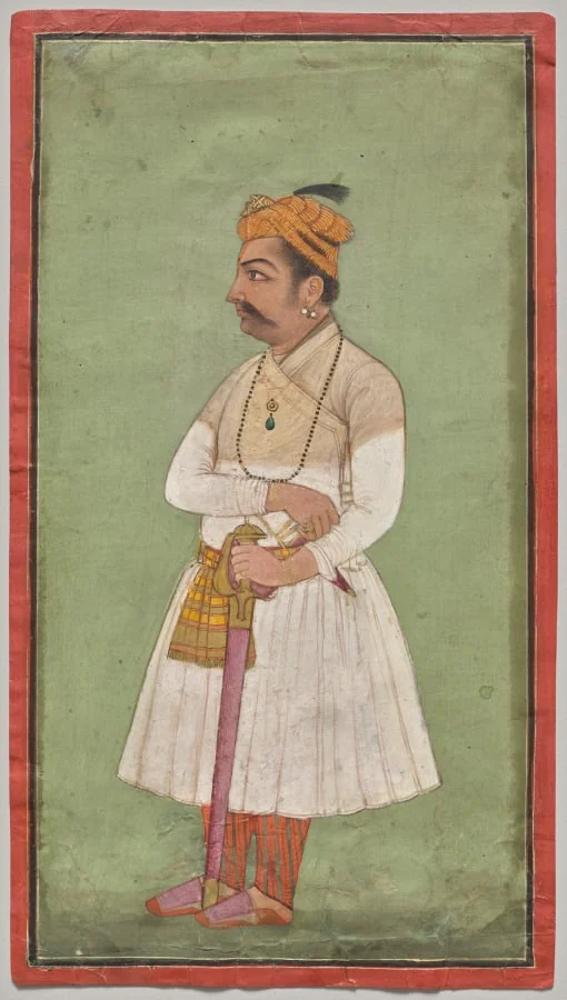 Raja Hari Sen of Mandi, by Unknown, unspecified, 1650