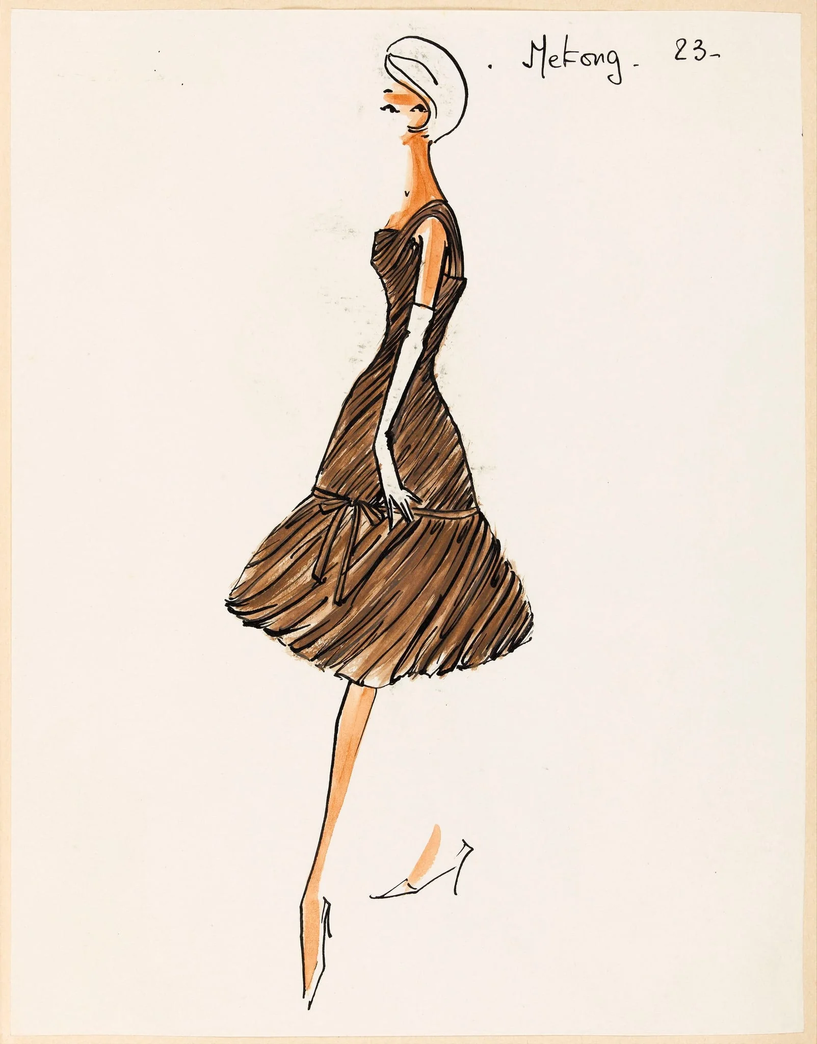Mékong, by Carven, 1959