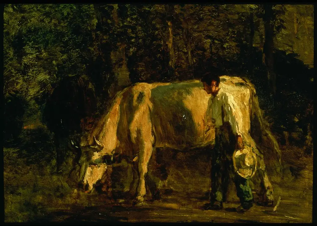 Cows and Cowherd