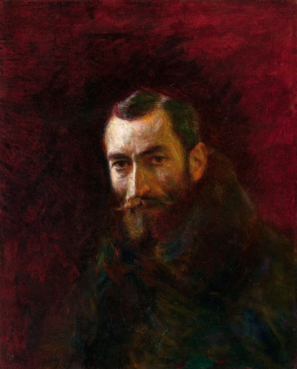 Portret Feliksa Jasieńskiego, by Władysław Podkowiński, oil, 1897