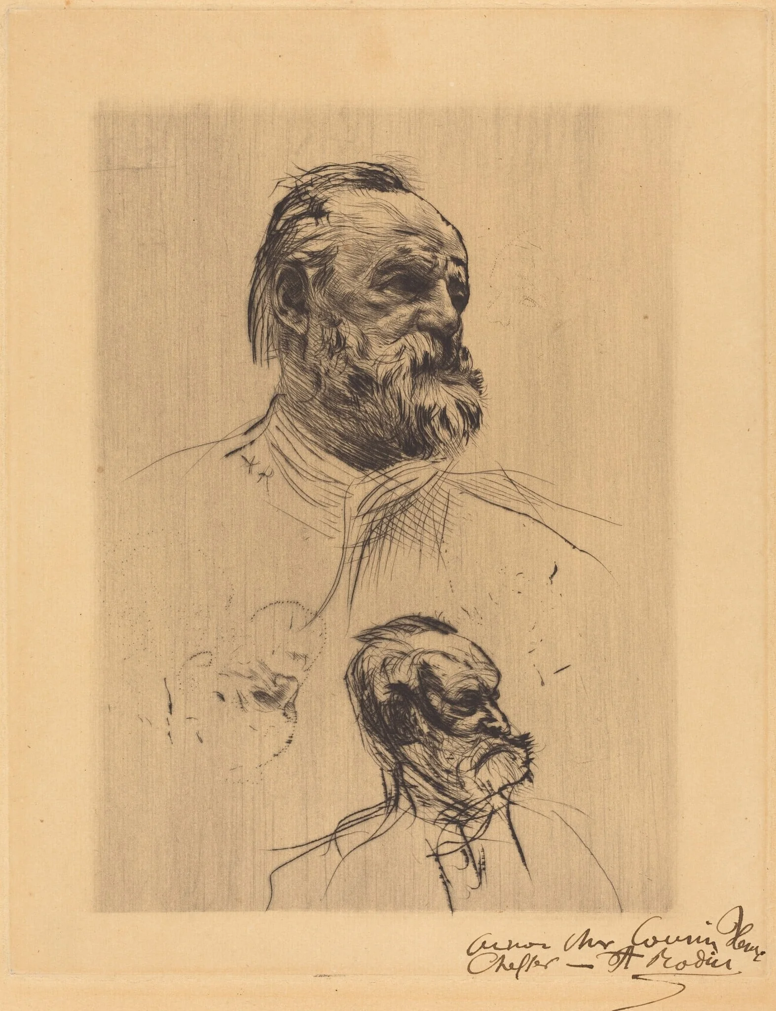 Victor Hugo, De Trois Quarts