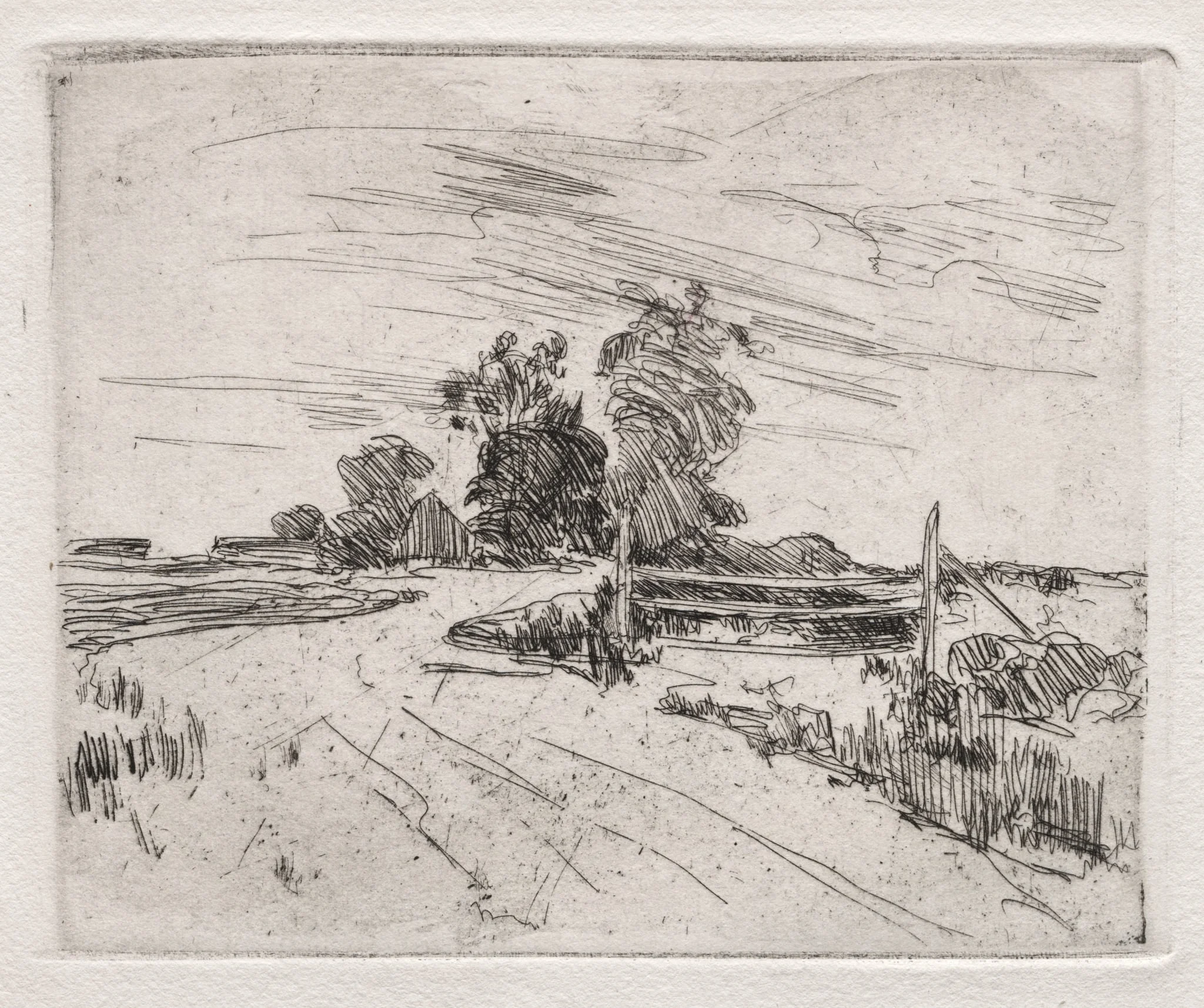 Branchville, Connecticut, by John Henry Twachtman, 1880