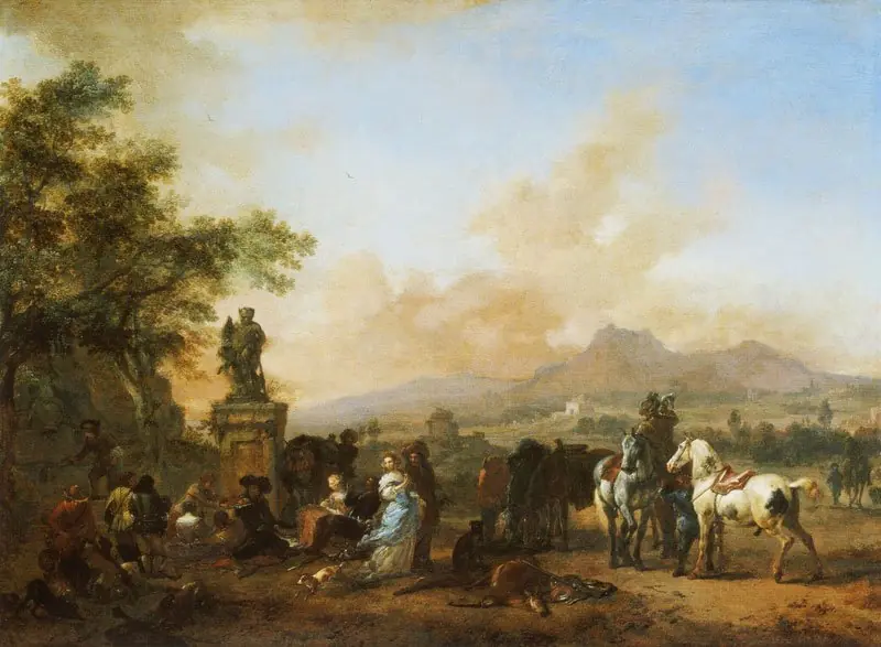 Rest at a Stag Hunt