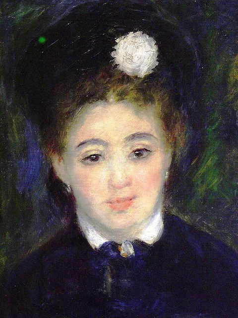 Young Woman in Black