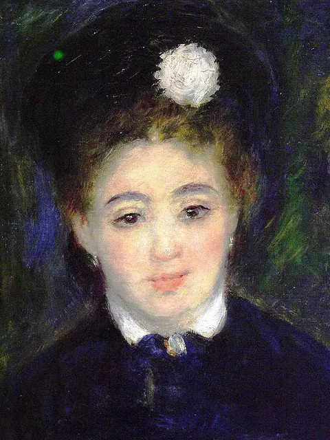 Young Woman in Black