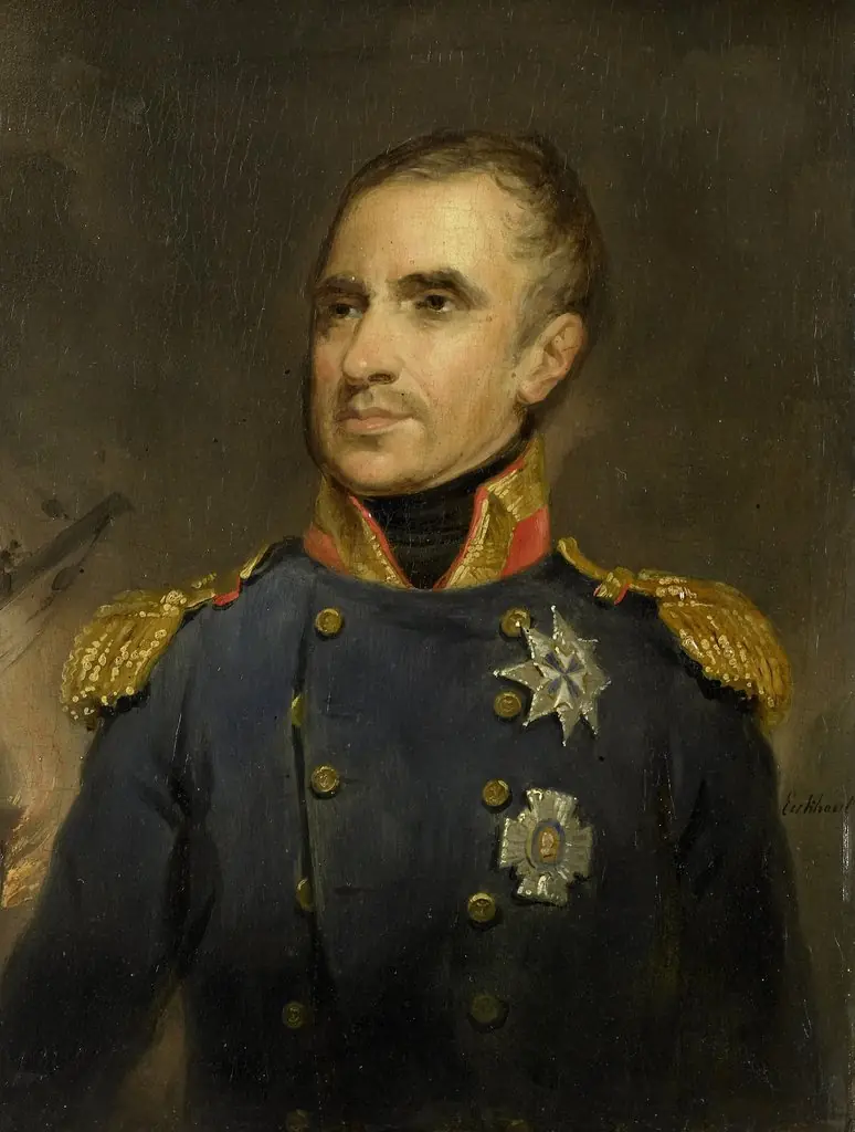 Portrait of Jonkheer Theodorus Frederik van Capellen, Vice-Admiral and Commander of the Dutch Squadron at Algiers in 1816