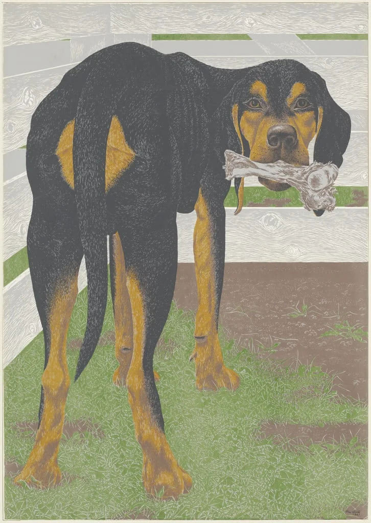 Untitled, by Alex Colville, ink, 1961