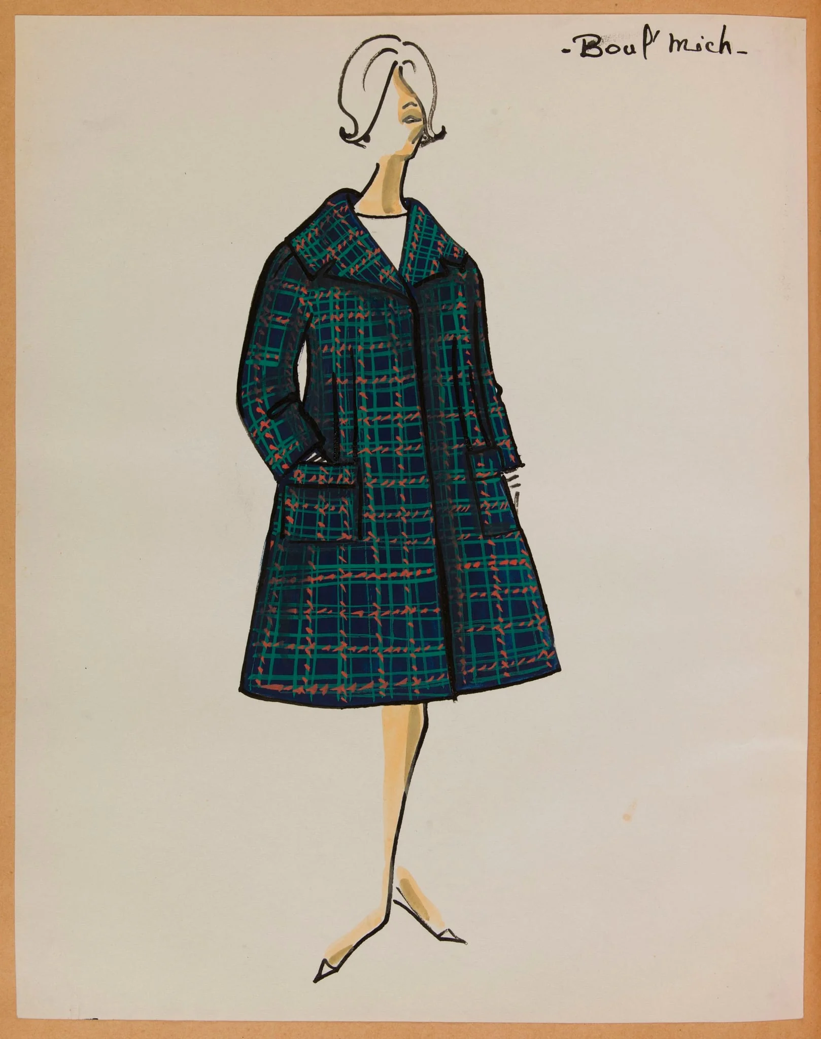 Boul'mich, by Marie-Louise Carven, 1958