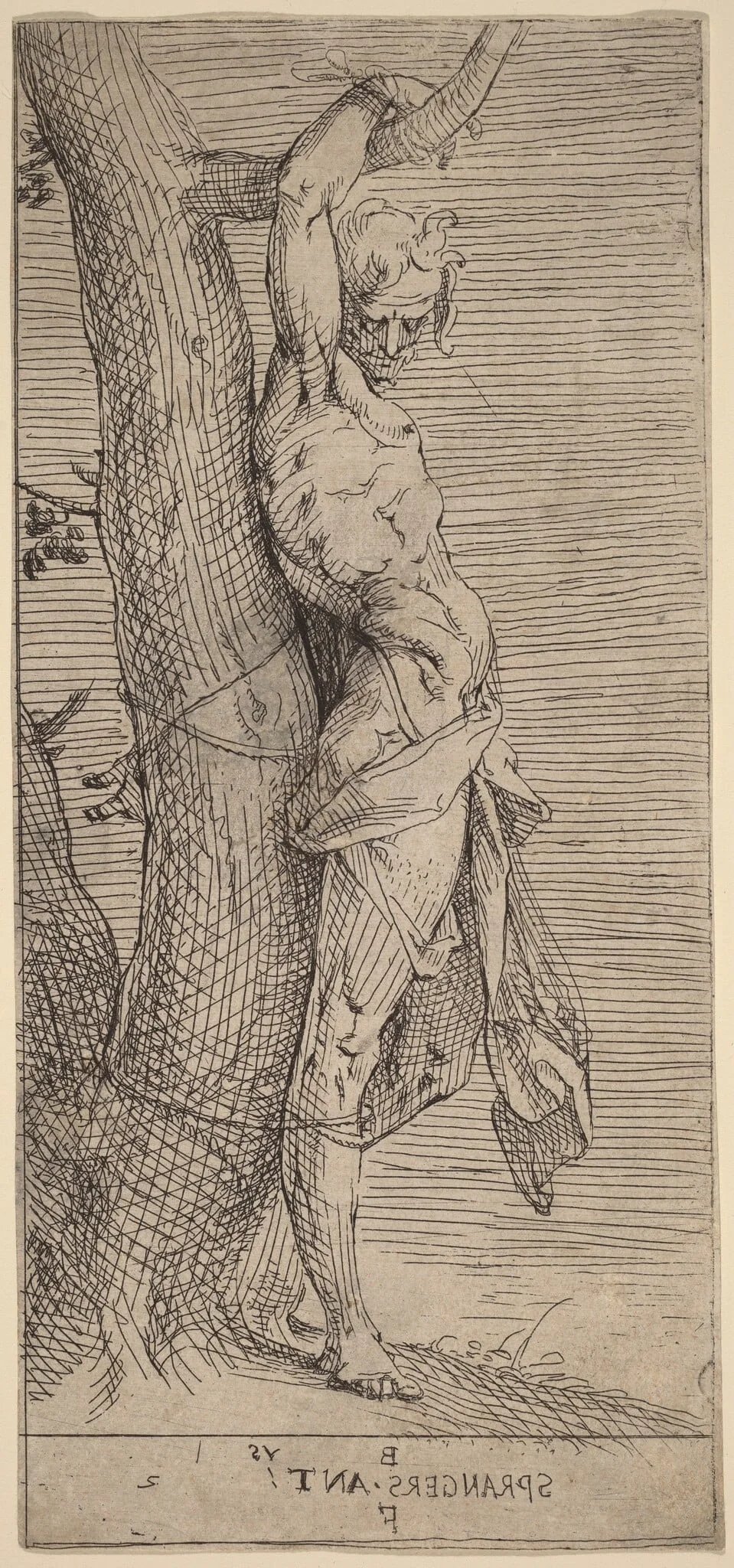 St. Sebastian, Bound to a Tree