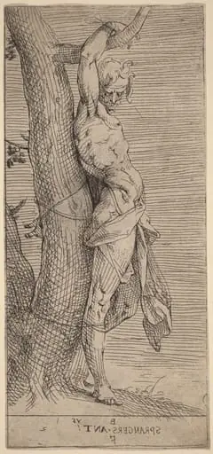St. Sebastian, Bound to a Tree