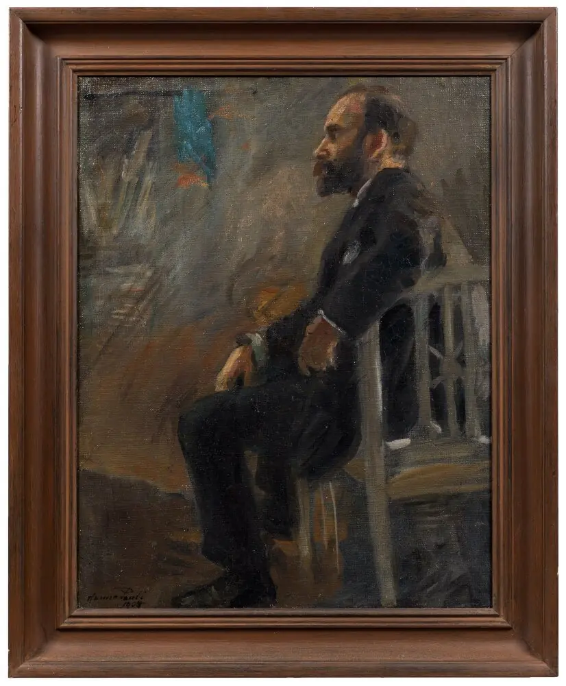 Klas Fåhraeus (1863-1944). Study for Friends (NM 1723)