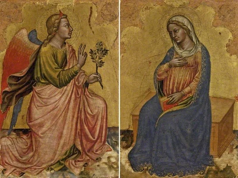 The Annunciation, by Martino di Bartolomeo, unspecified, 1403