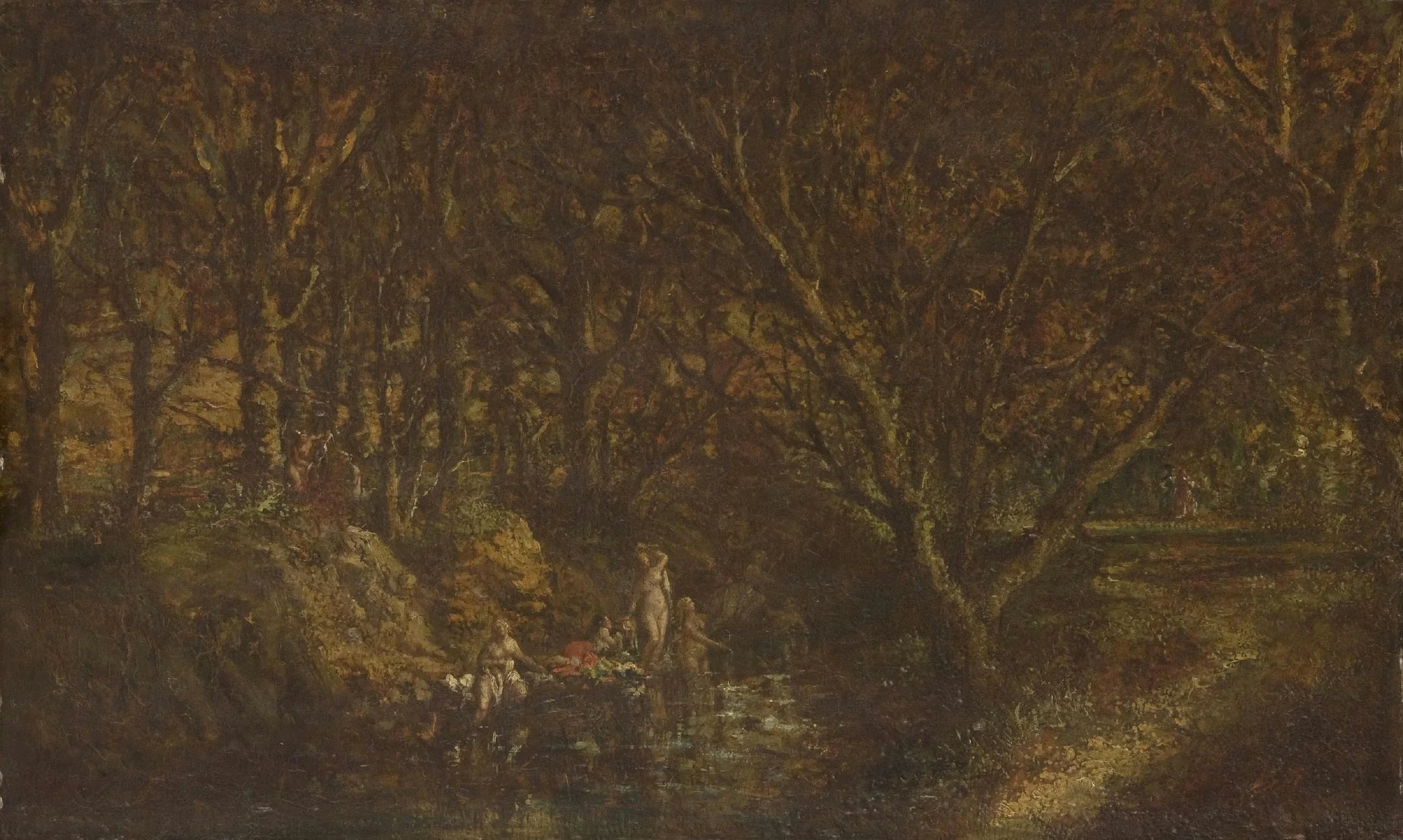 Nymphs Bathing