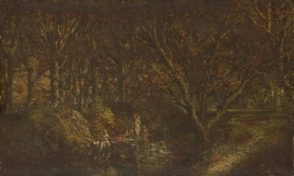Nymphs Bathing