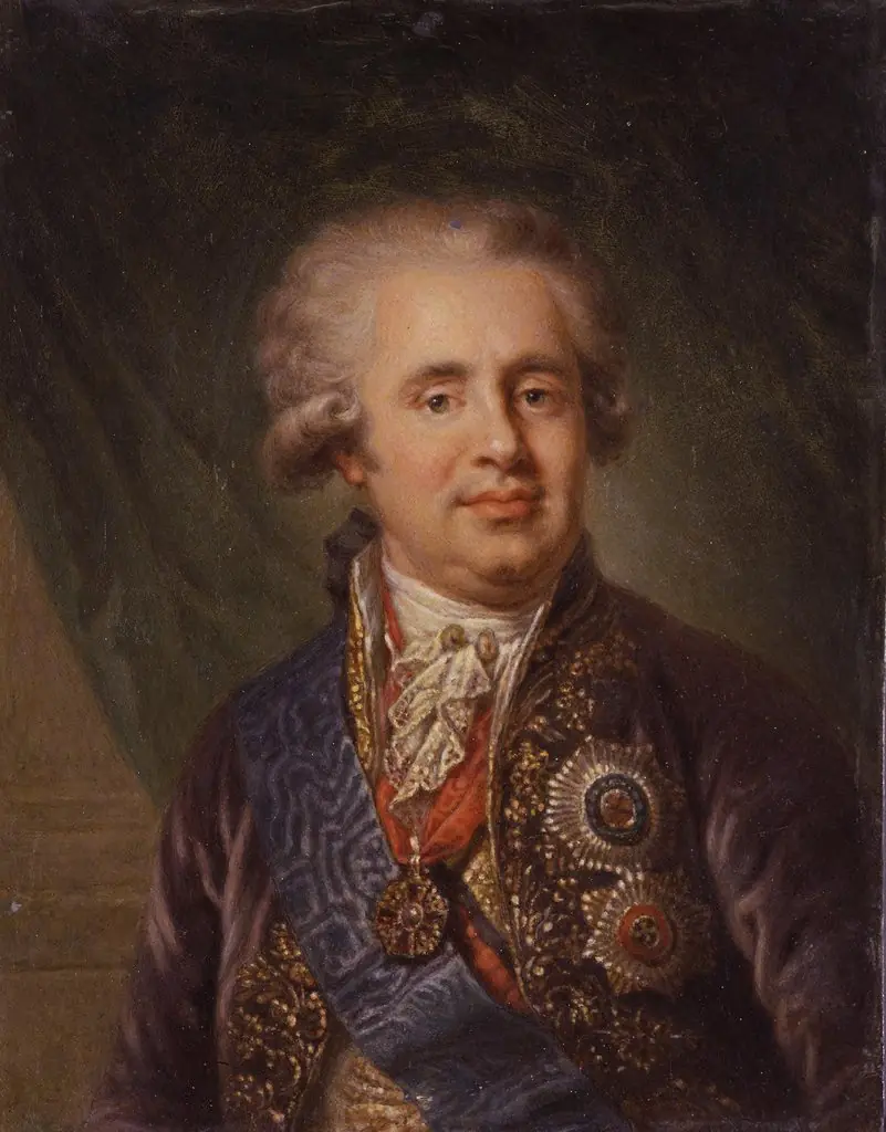 Portrait of Chancellor A.A. Bezborodko