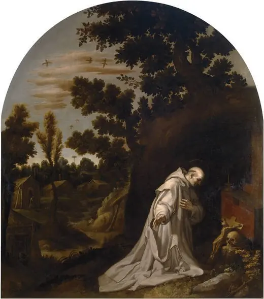 Saint Bruno Prays in La Torre Calabria
