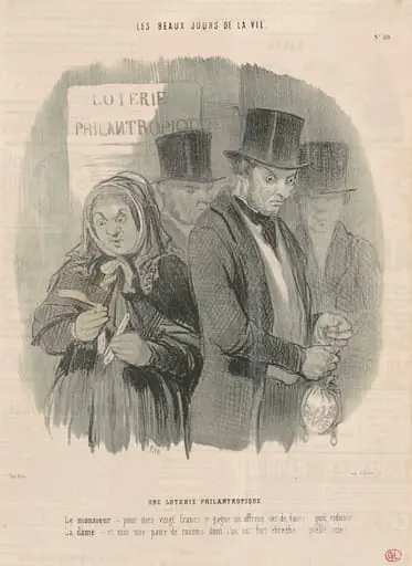 Une loterie philantropique