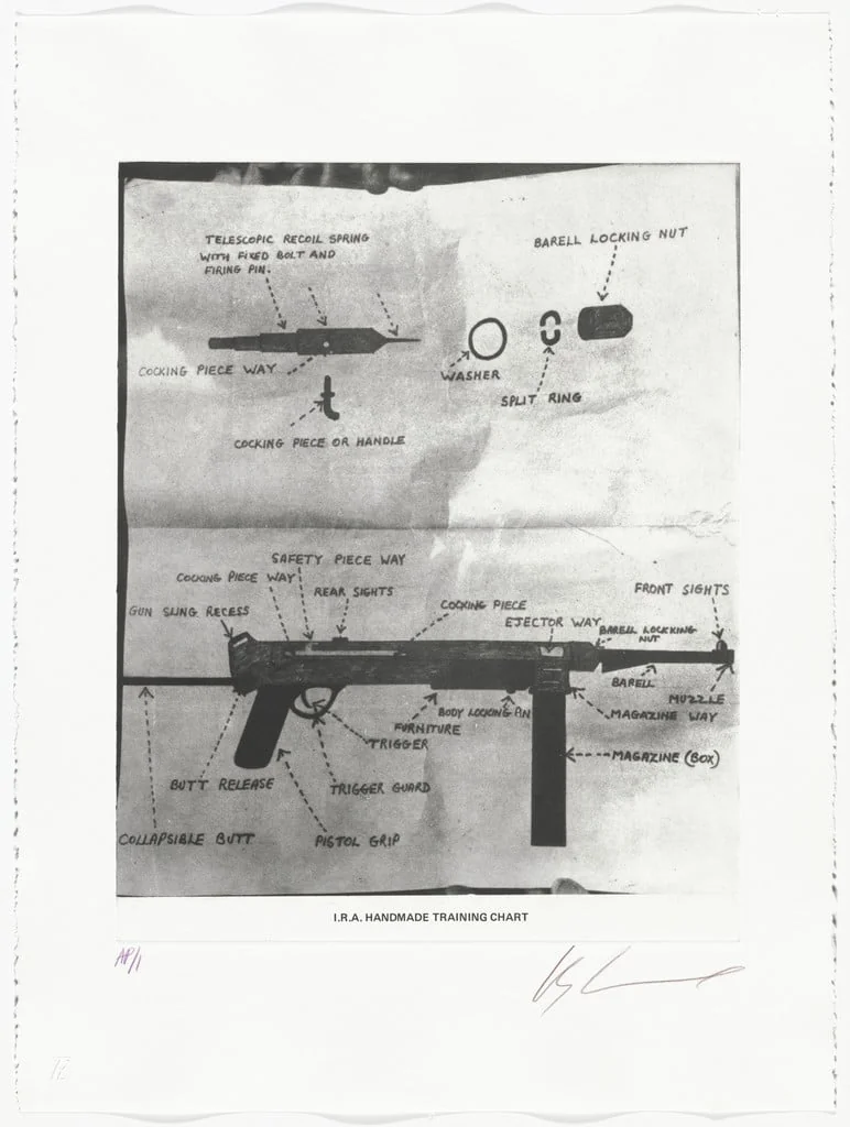 Untitled, by Les Levine, ink, 1977