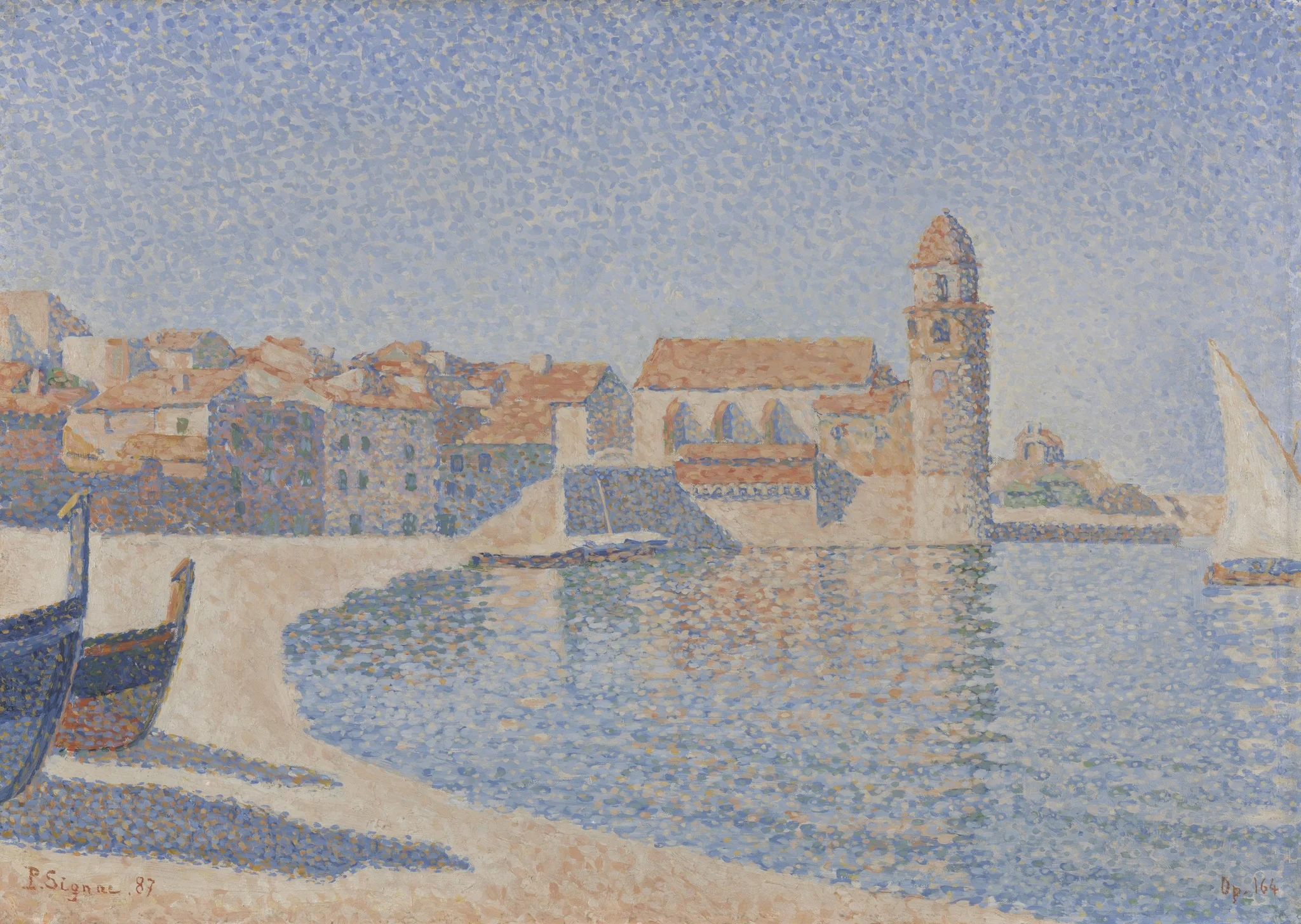 View of Collioure, by Paul Signac, unspecified, 1894