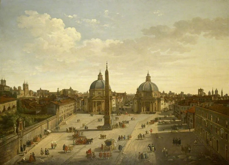 The Piazza del Popolo, Rome