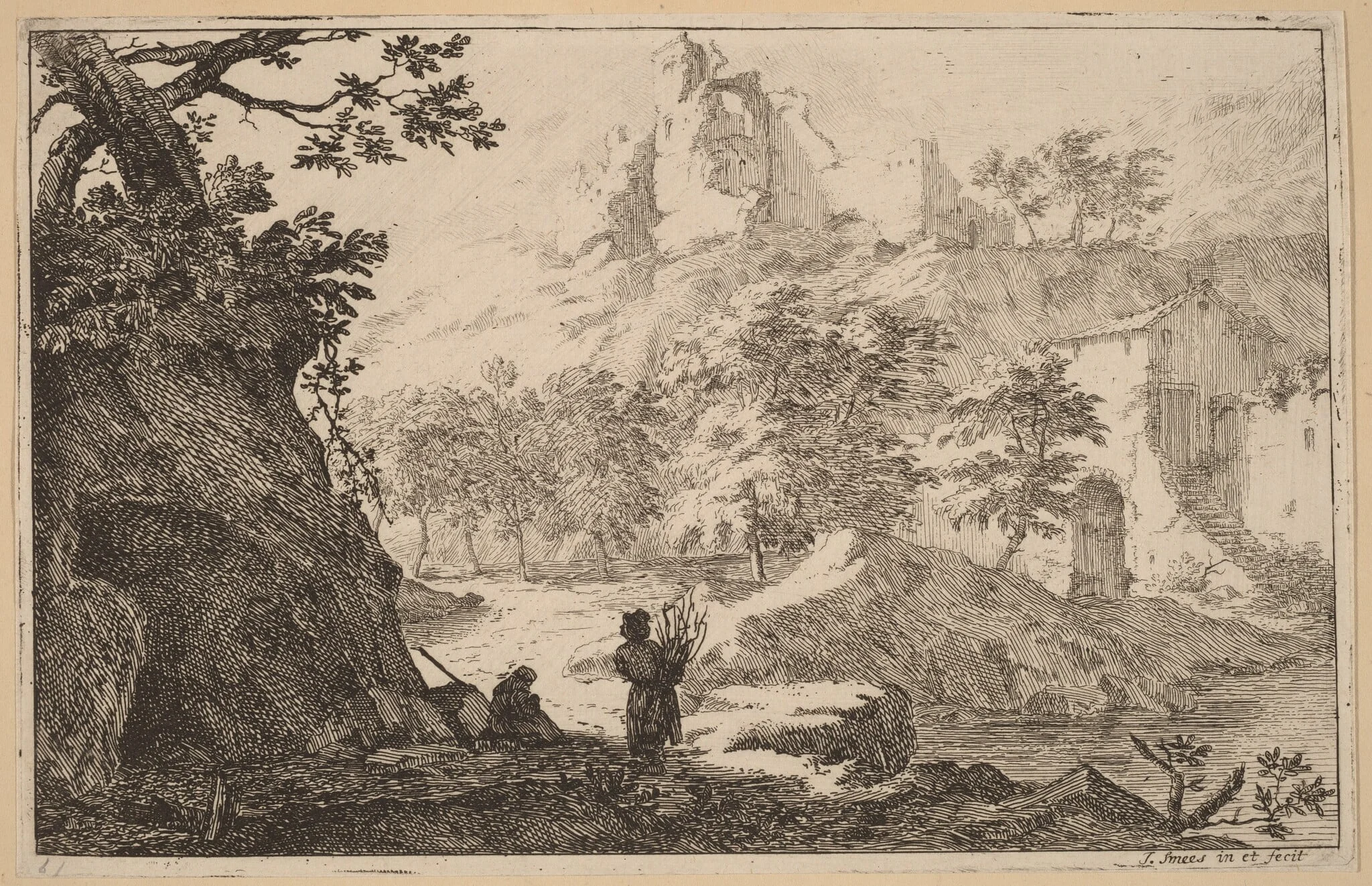 Ruins on a Hilltop