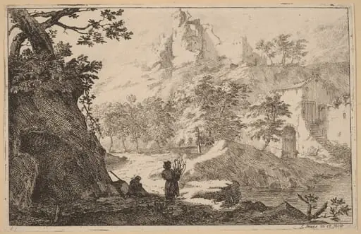 Ruins on a Hilltop