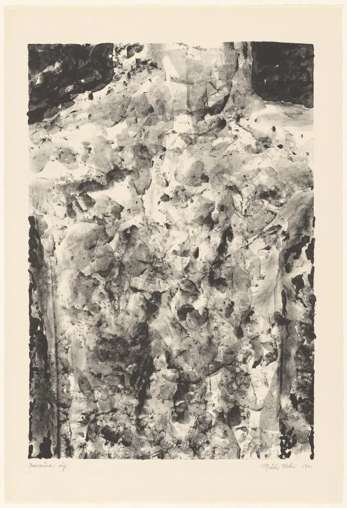 Untitled, by Misch Kohn, ink, 1961
