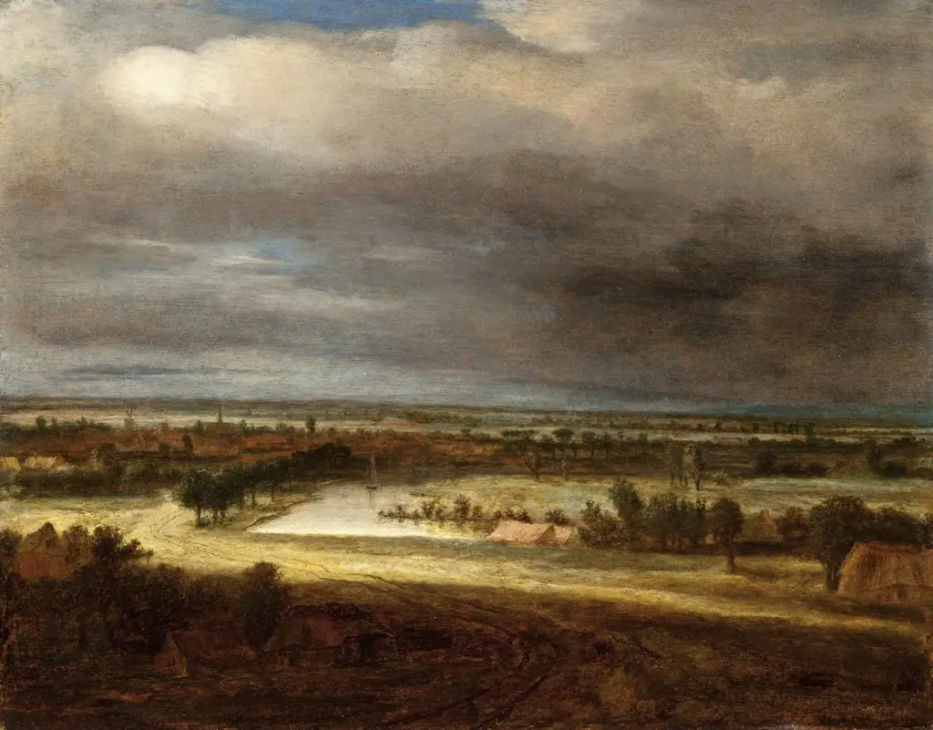 Panoramic Landscape with a Village
