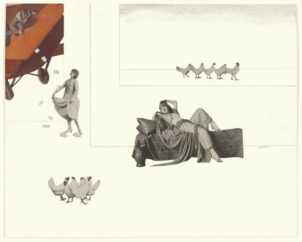 Untitled, by Angelo Ippolito, graphite, 1976