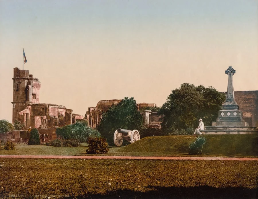 Lucknow. Residence, by Photoglob Co., 1890