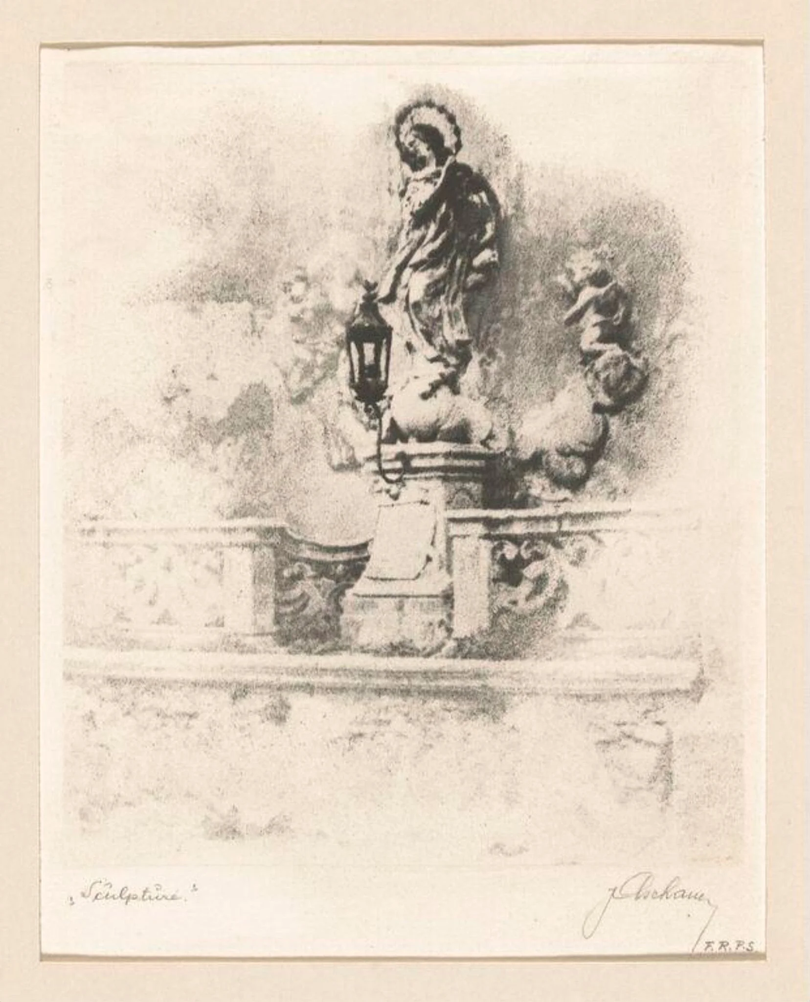 Sculpture, by Julius Aschauer, photographic, 1927