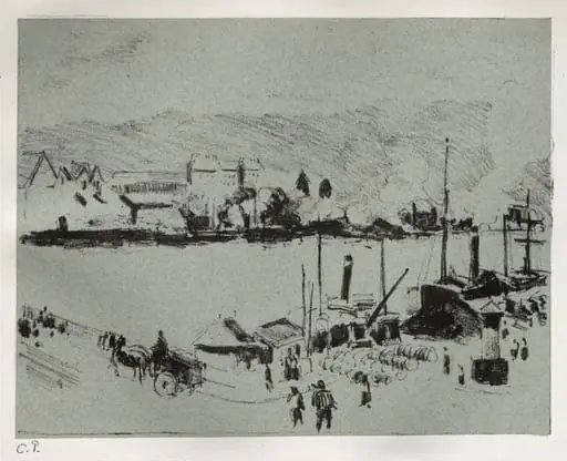 Quai Boieldieu in Rouen