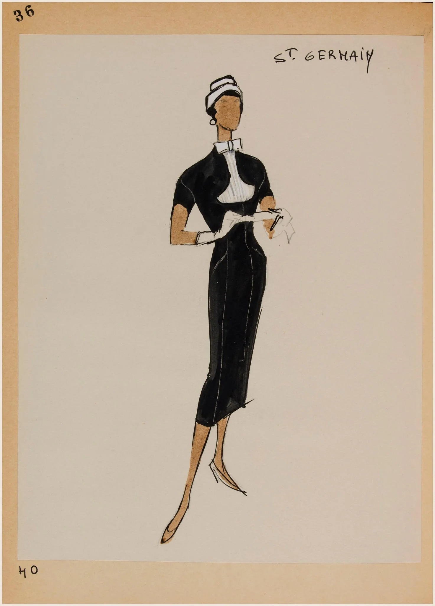 St Germain, by Marie-Louise Carven, 1956