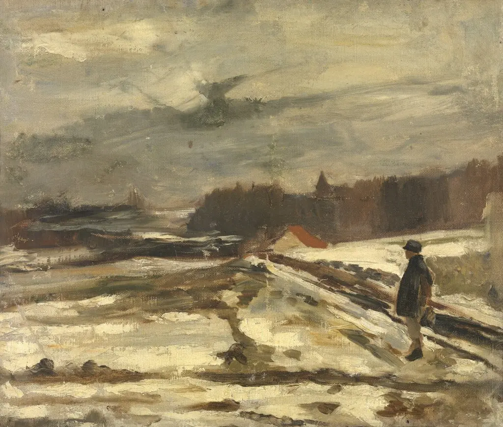 Pupil in the Snow