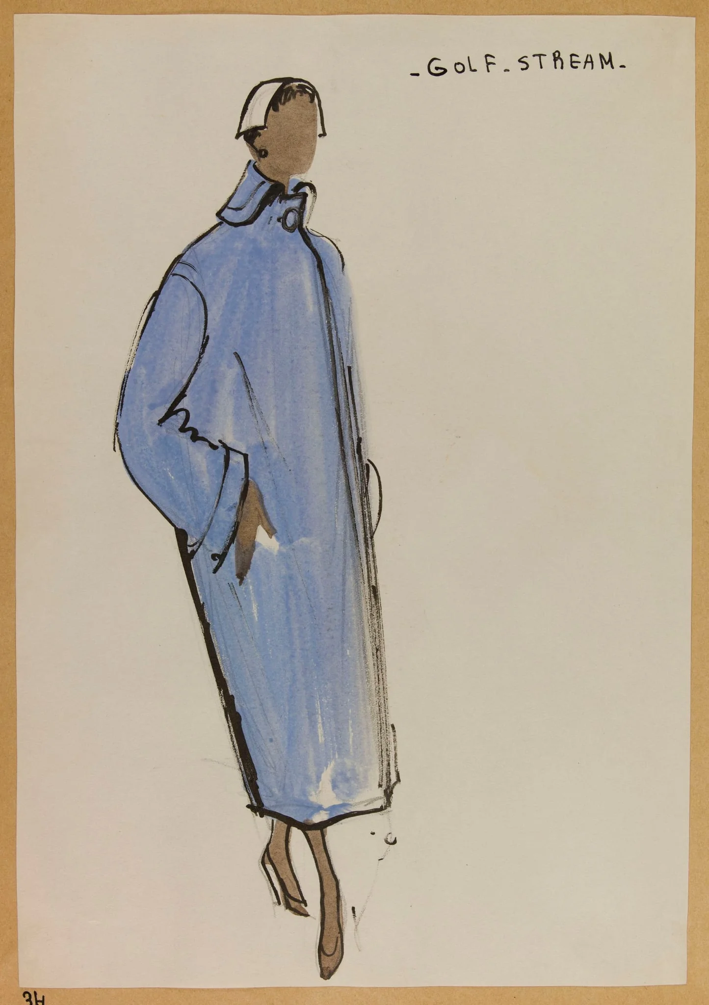 Golf stream, by Carven, 1952
