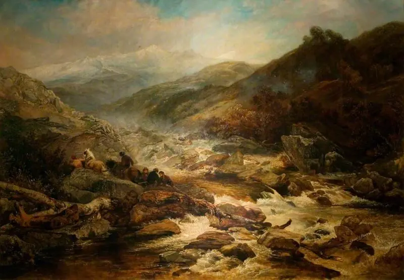 Driftwood after a Storm, Bettws-y-Coed