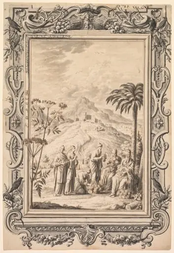 Illustration and Border Design for Kupfer-Bibel (Copper Bible)