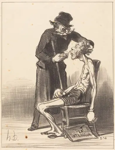 Un Lutteur malheureux