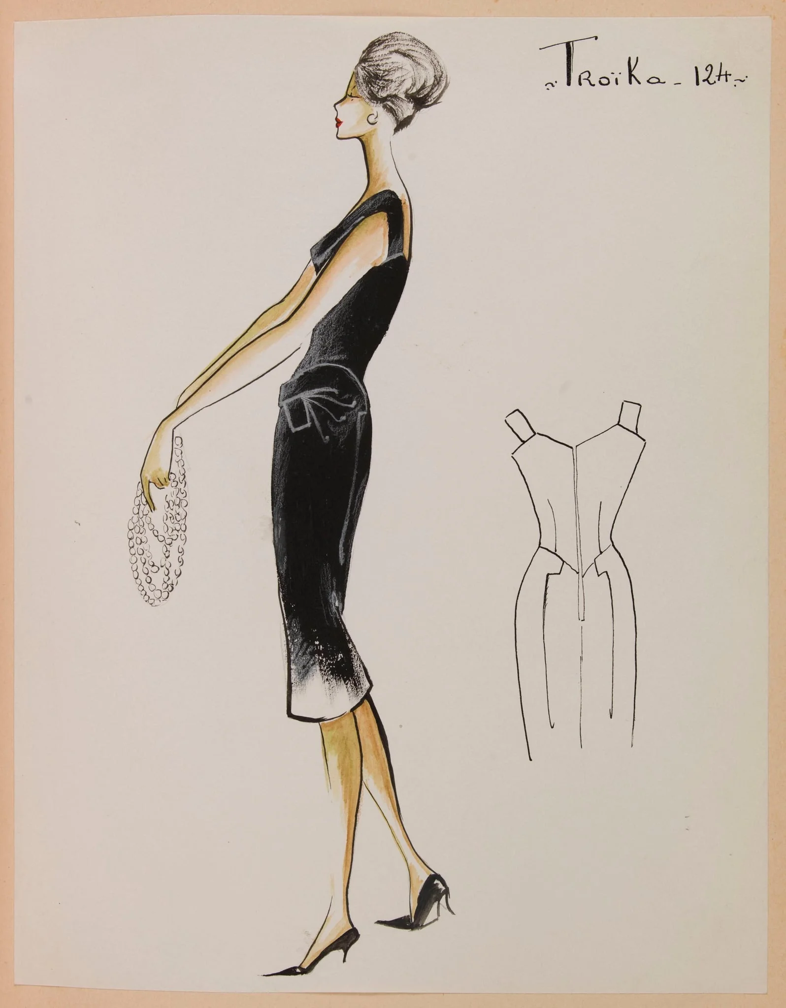 Troïka, by Marie-Louise Carven, 1958