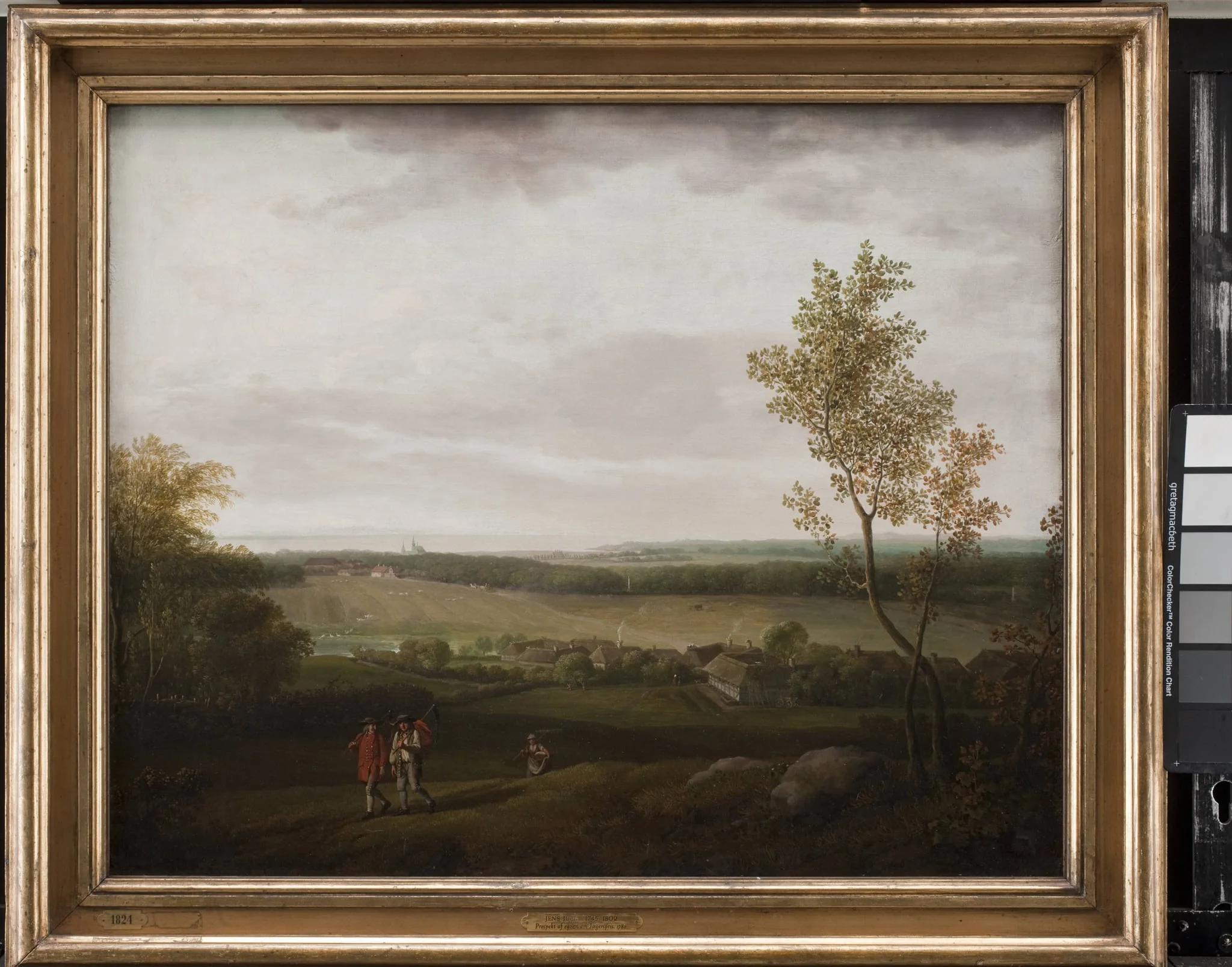 View of the Country near Jægerspris, by Unknown, 1782
