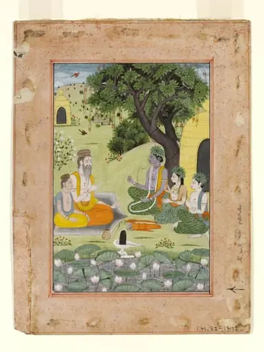 Rama, Sita and Lakshmana