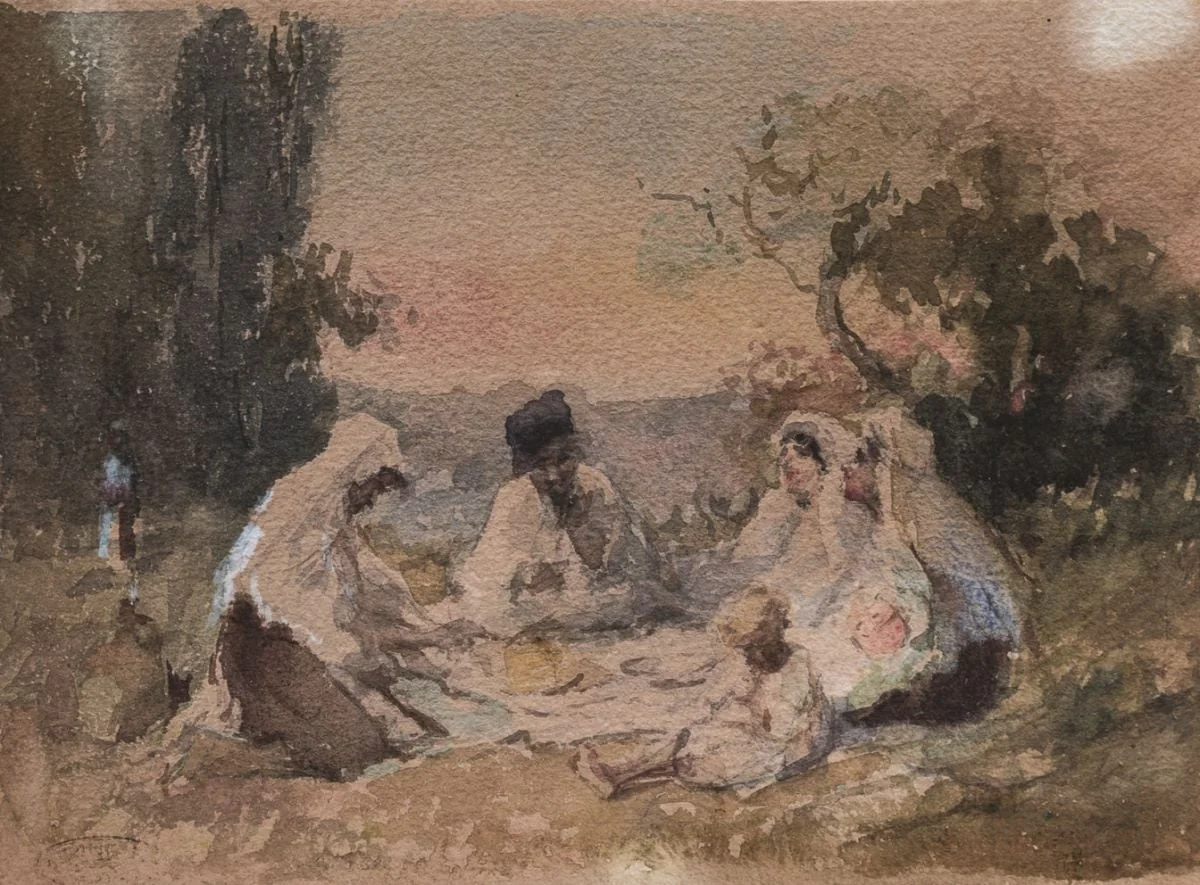 Țărănci și țărani, by Theodor Aman, unspecified, 1875
