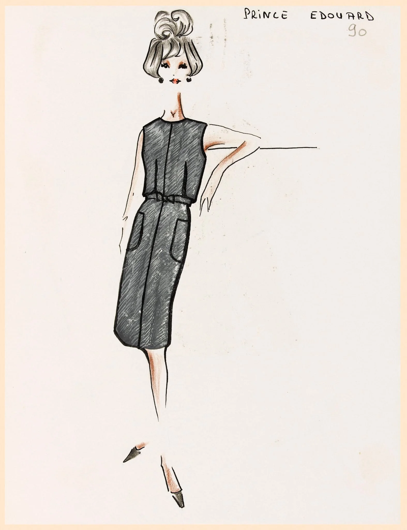 Prince Edouard, by Carven, 1962