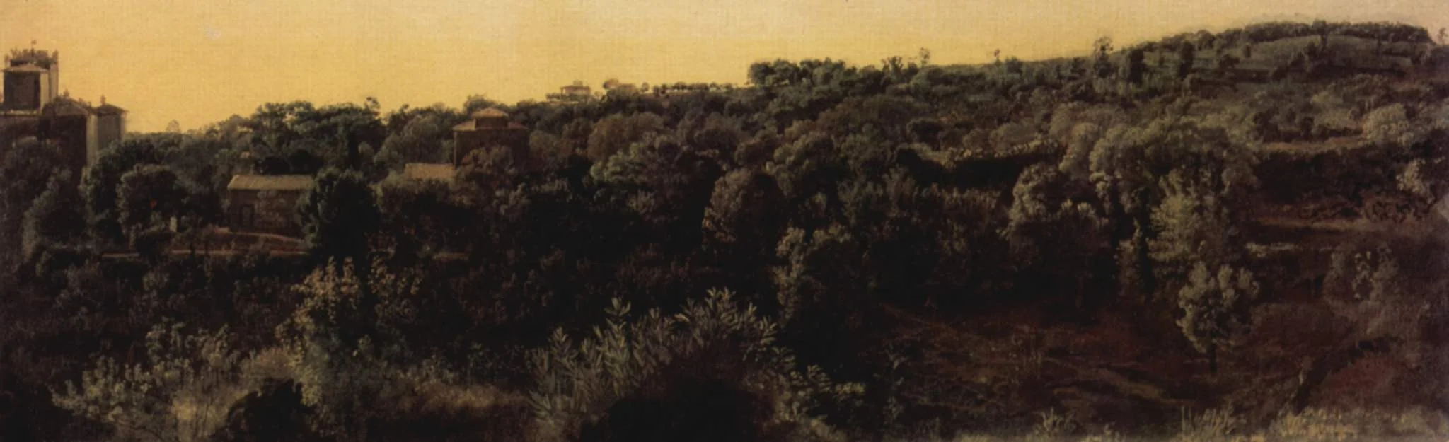 Дворец в парке Киджи, by Alexander Ivanov, unspecified, 1842