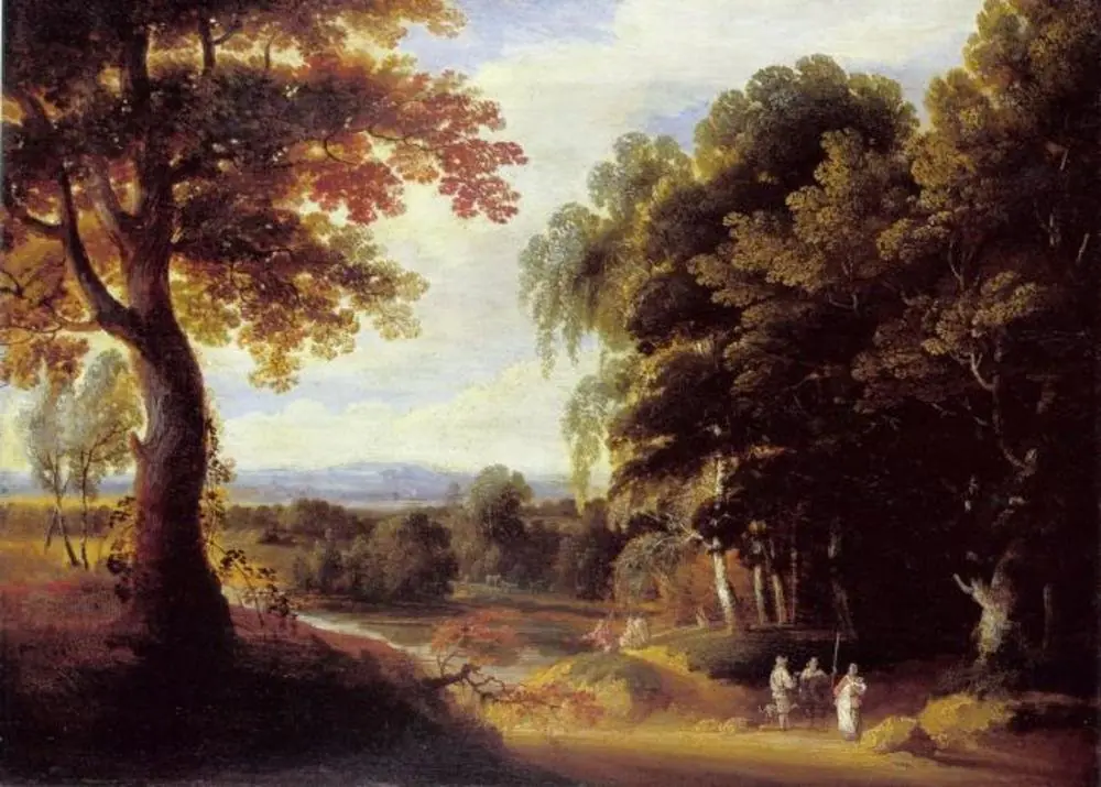 Landscape with Entrance to a Forrest