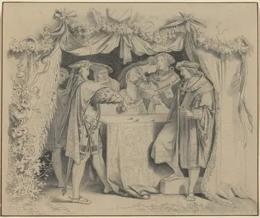 Men Throwing Dice